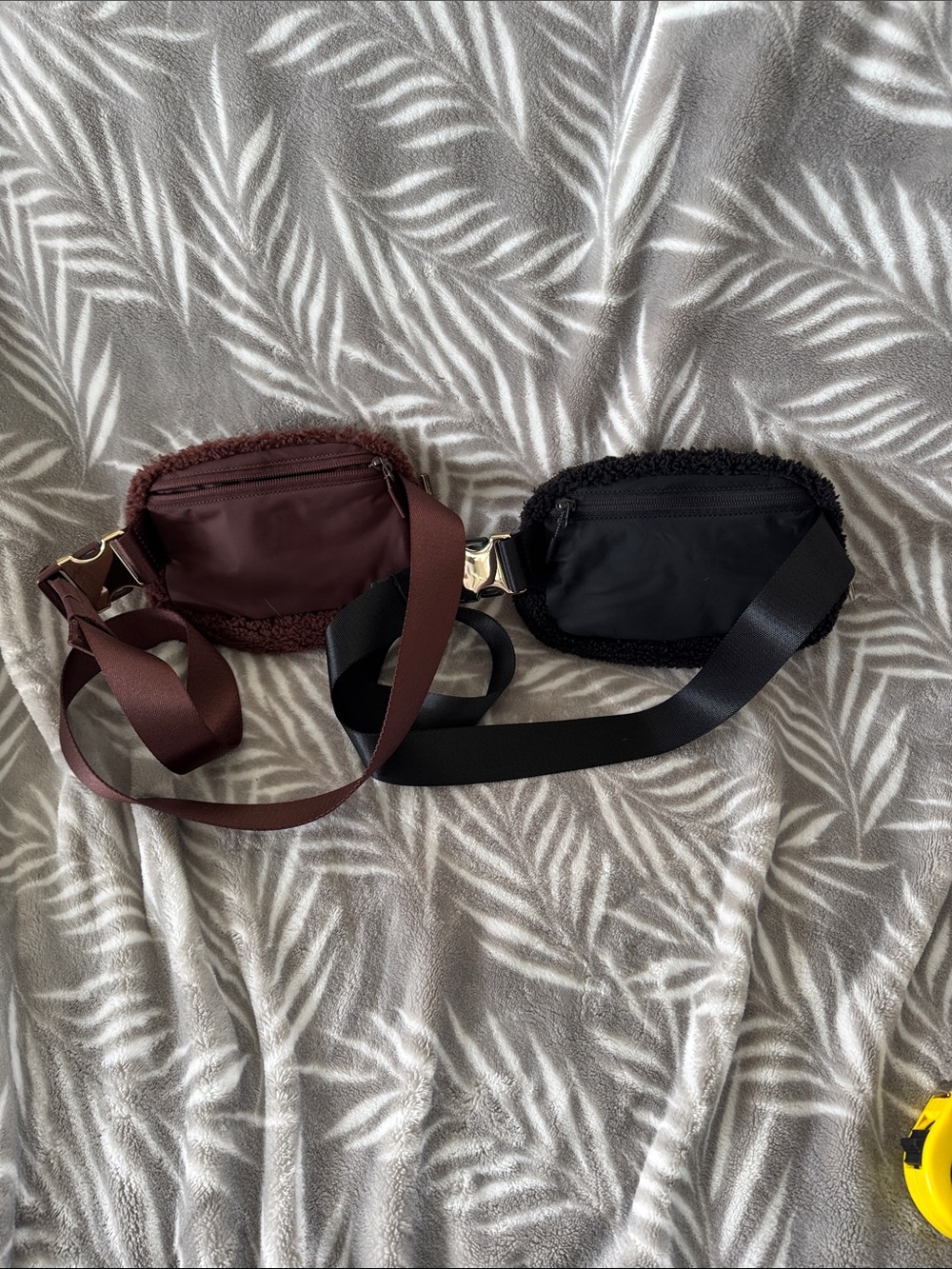 Lululemon Sherpa Belt Bag Duo - Black & Brown;
One for $38 or buy both at a disc - Picture 2 of 5